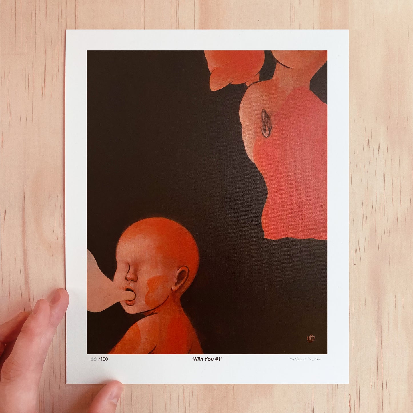 Art Print ‘With You #1’ (Limited print of 100)