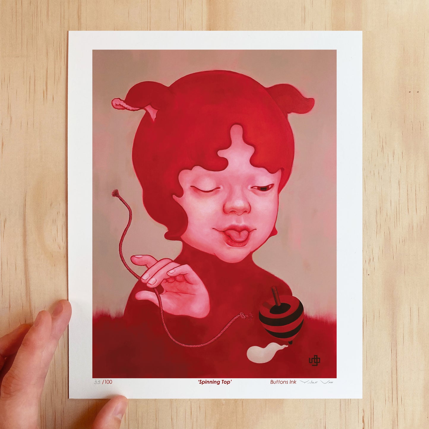 Art Print ‘Spinning Top’ (Limited print of 100)
