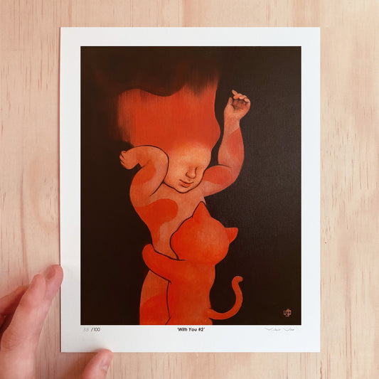 Art Print ‘With You #2’ (Limited print of 100)