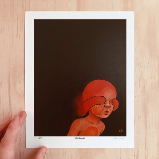 Art Print ‘With You #3’ (Limited print of 100)