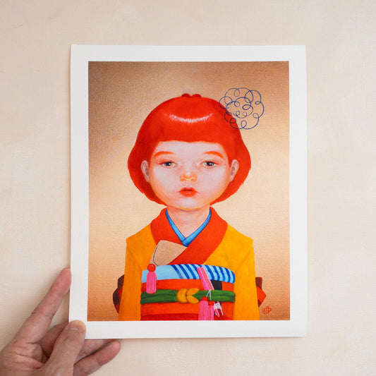 Art Print - Popoco ‘Say Cheese’ (Limited print of 100)